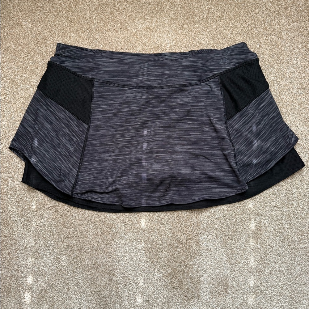 Athleta Bustle Skort Skirt Space Dye
Grey Black Tennis Pickleball
Womens Large